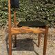 Chaise scandinave des années 60 en palissandre massif 