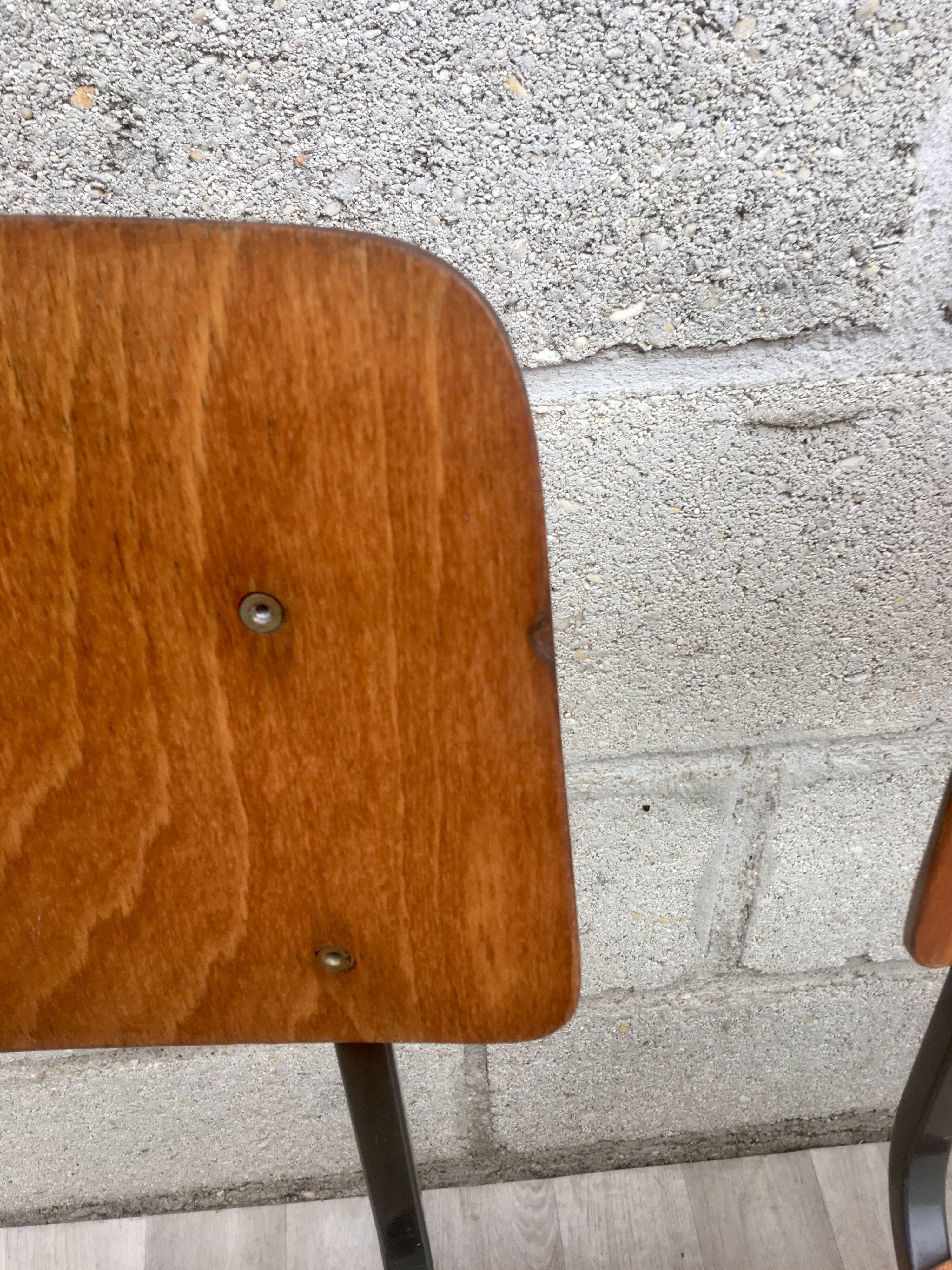 Set of 4 vintage chairs and design Eromes