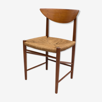 Danish Model 316 Chair by Peter Hvidt & Orla Mølgaard Nielsen for Søborg, 1950s