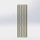 Art Deco forged steel screen