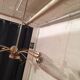 1960 epi chandelier in metal and glass