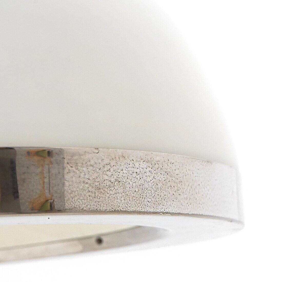 Opaline glass suspension by Pia Guidetti Crippa for Lumi, 1970s.