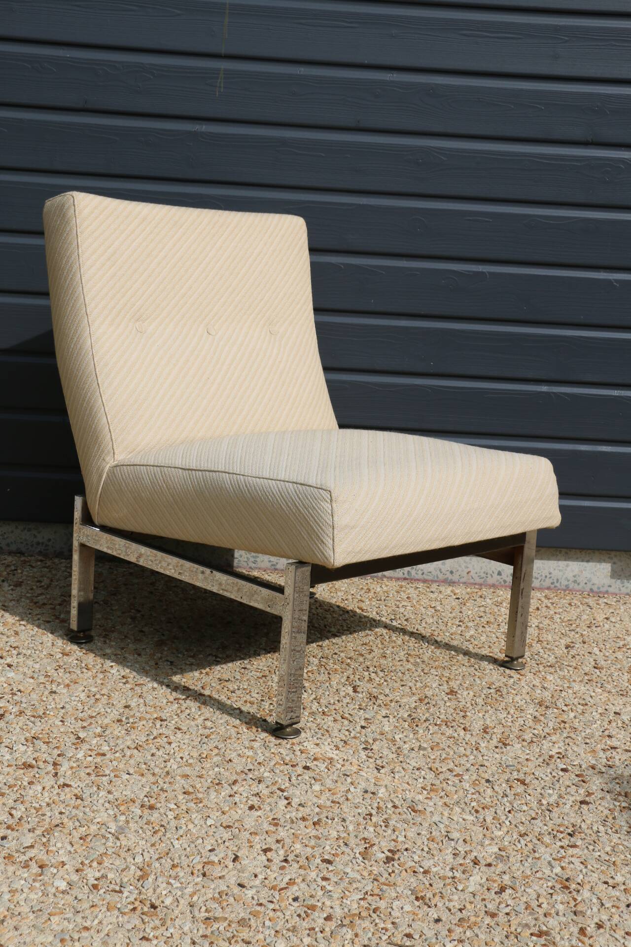 Pair of Georges Friedmann lounge chairs