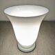 White opaline mood lamp from the 60s/70s