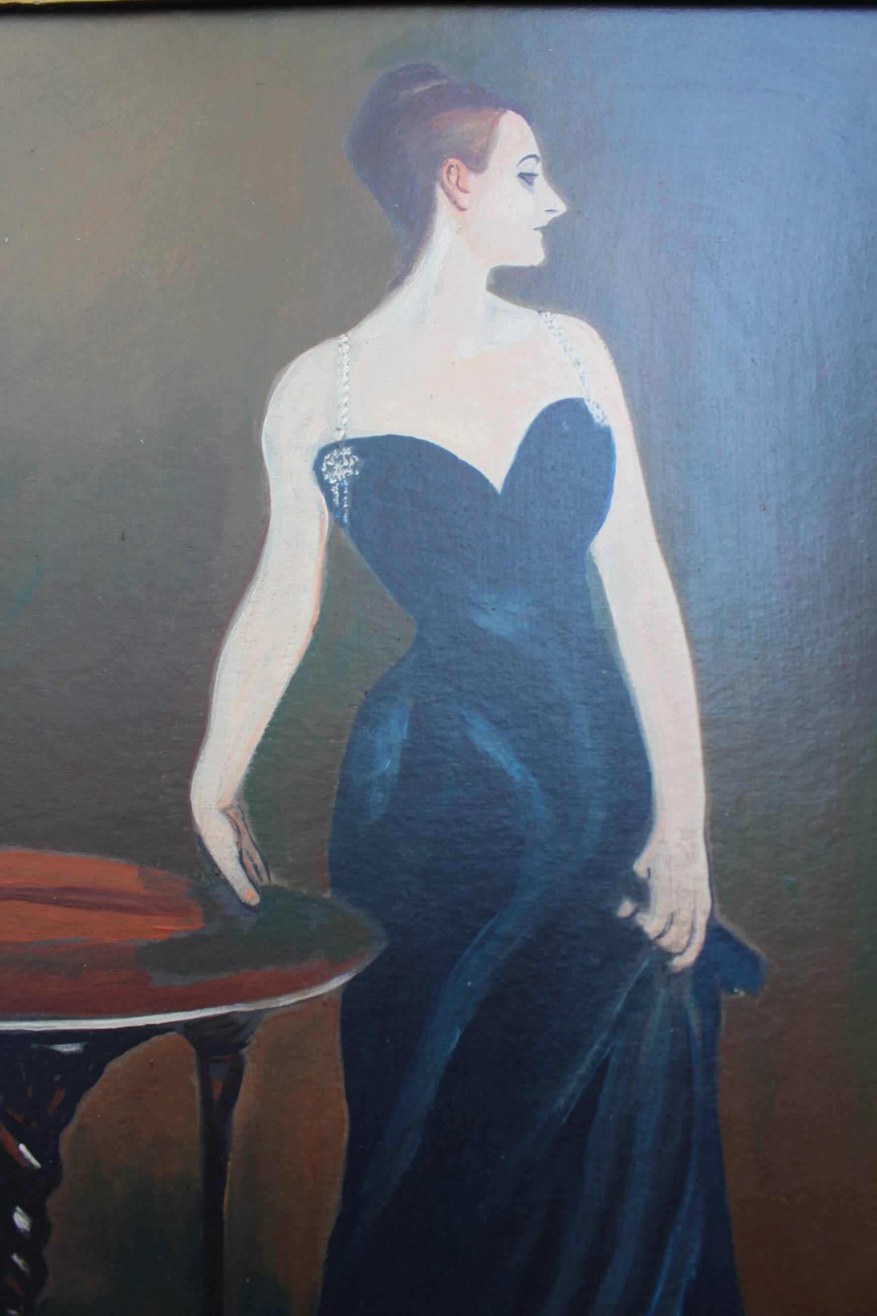Portrait d'une femme du début du XXe siècle.