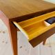 Vintage Danish teak sewing table by Severin Hansen for Haslev Furniture 1960