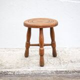 Vintage stool, wooden stool, side stool, plant holder