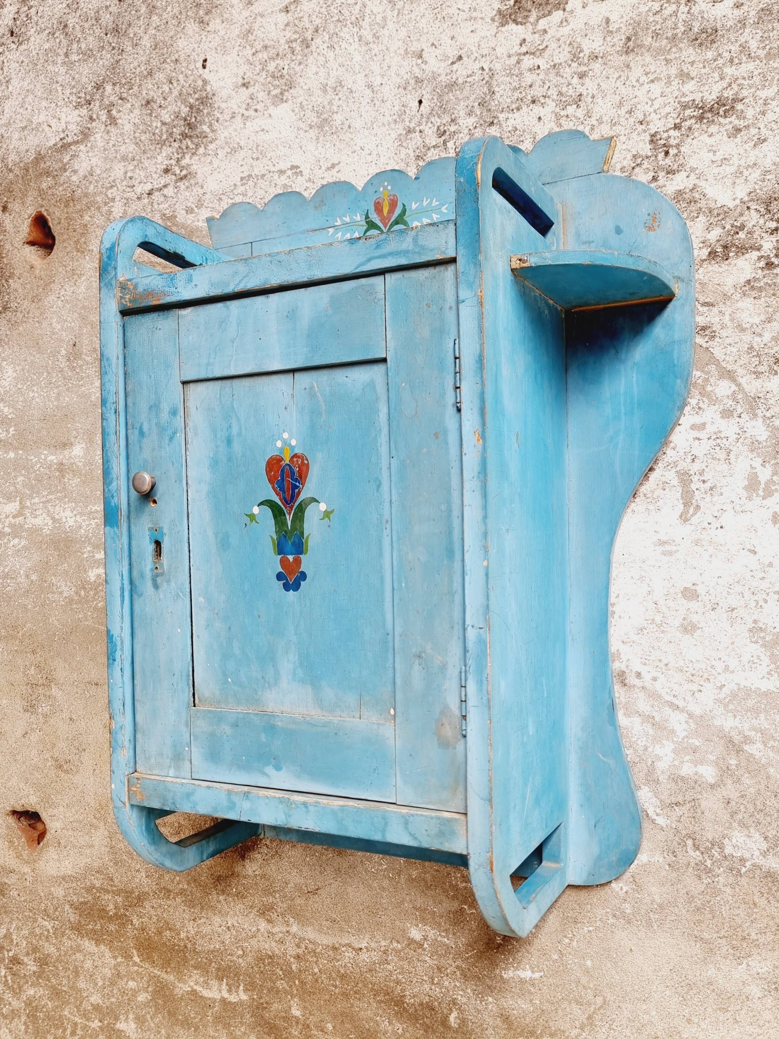 Antique hanging cabinet
