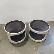 Pair of bedside tables by Marc Held for Prisunic 1970