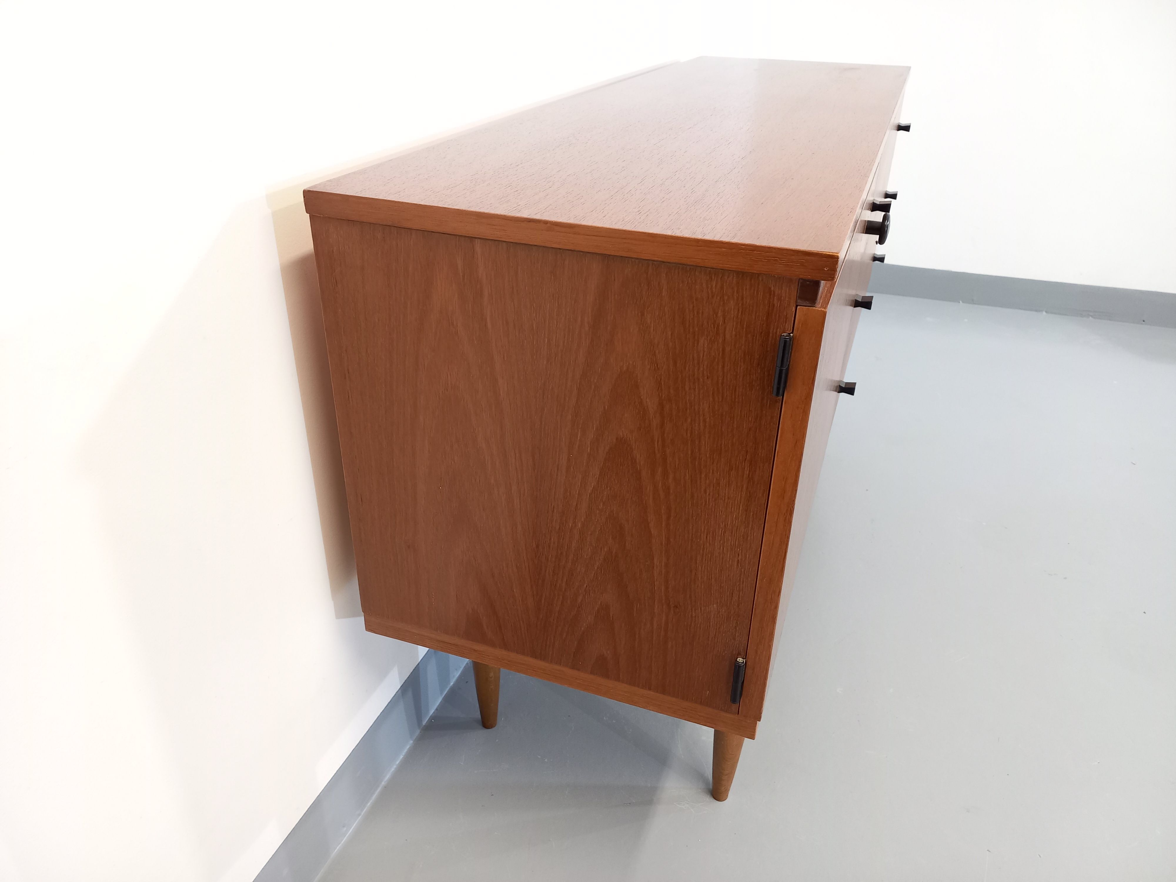 Enfilade scandinave en teck des années 60