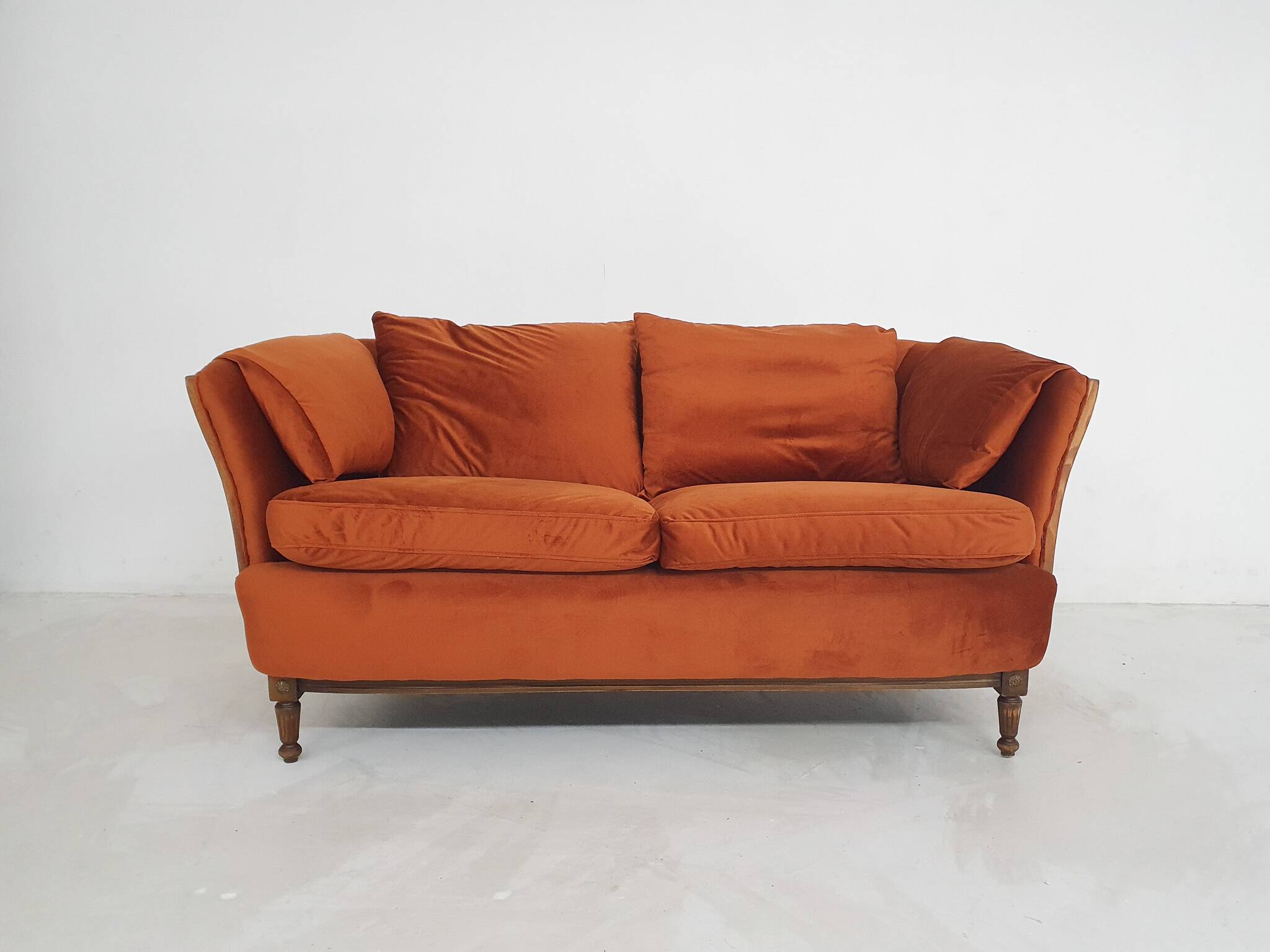 Art deco 2-seater sofa, The Netherlands 1940's