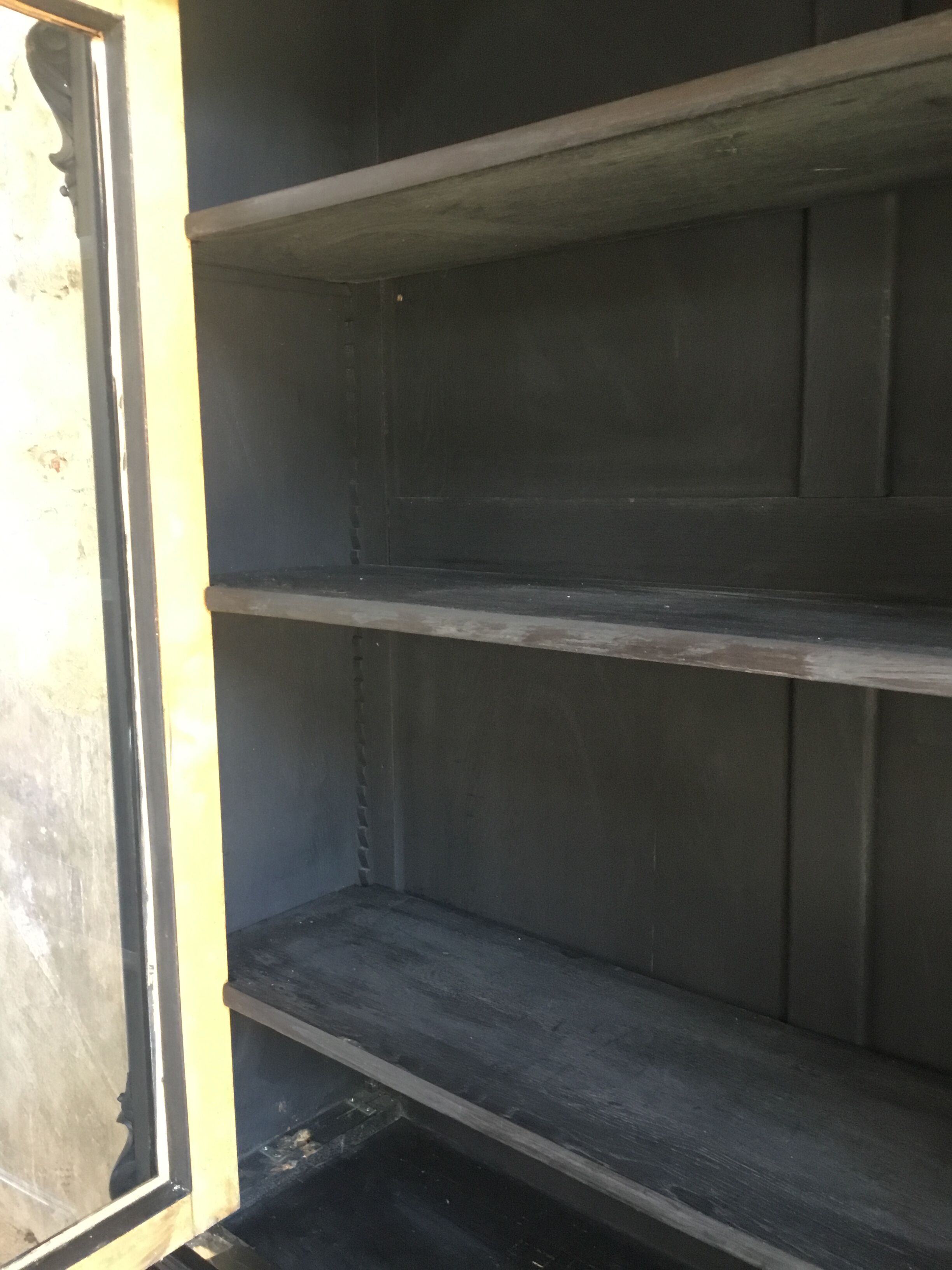 Black glazed sideboard Napoleon III era