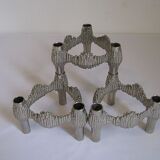 Ensemble de 3 bougeoirs 1970s " Quist "