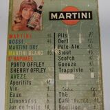 Old sign tariff - Bistro MARTINI