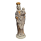 Virgin and Child in 18th century earthenware, AVMA marking
