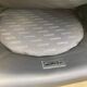 2x Joe Colombo Elda LONGHI Chair Black leather, White fiberglass