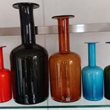 Set of 5 gulvase by otto brauer for holmegaard - denmark