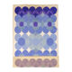 Tapis Desso fleur bleue