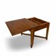 Italian antique walnut table