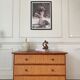Rattan chest of drawers