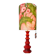Tall Fat Lava Pagoda Floor Lamp - West German Pottery from the Space Age