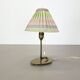 32cm Beautiful kalmar style brass + fabric table light, Austria, 1960s