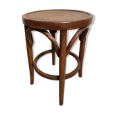 Thonet curved wooden bottom stool