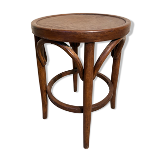 Thonet curved wooden bottom stool