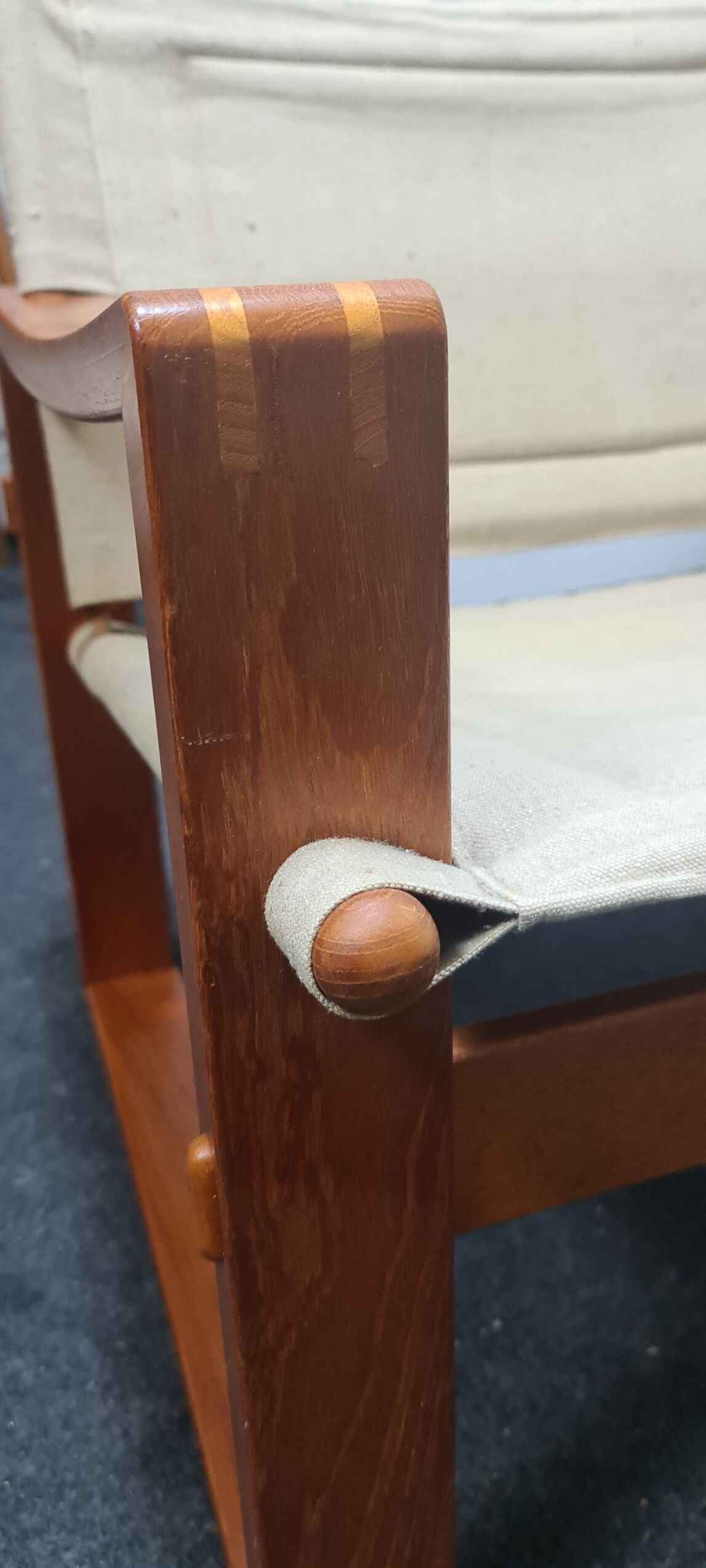 Vintage teak Danish armchair by Georg Jensen for Bernstorffsminde