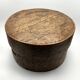 Antique Swedish Bentwood Box with Lid • Folk Art