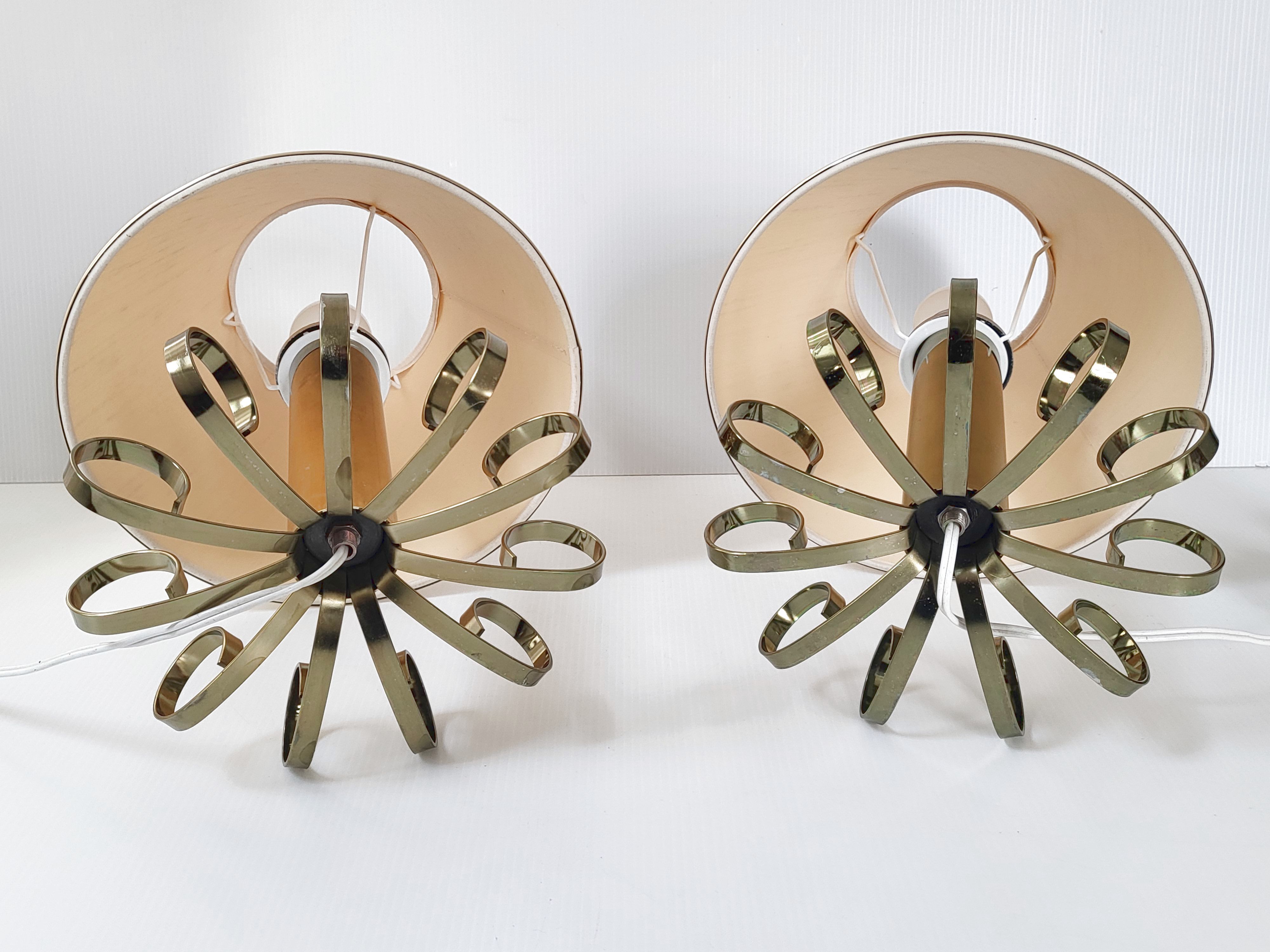 Pair of lamps 1960 vintage