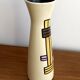 Vase Diabolo VEB Haldensleben 3148B - Design cylindrique moderne du milieu du siècle de la RDA est-allemande