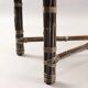 Table basse vintage design L. Levi McGuire en bambou, Italie, années 1980