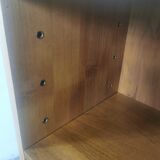 Vintage shelving walnut veneer