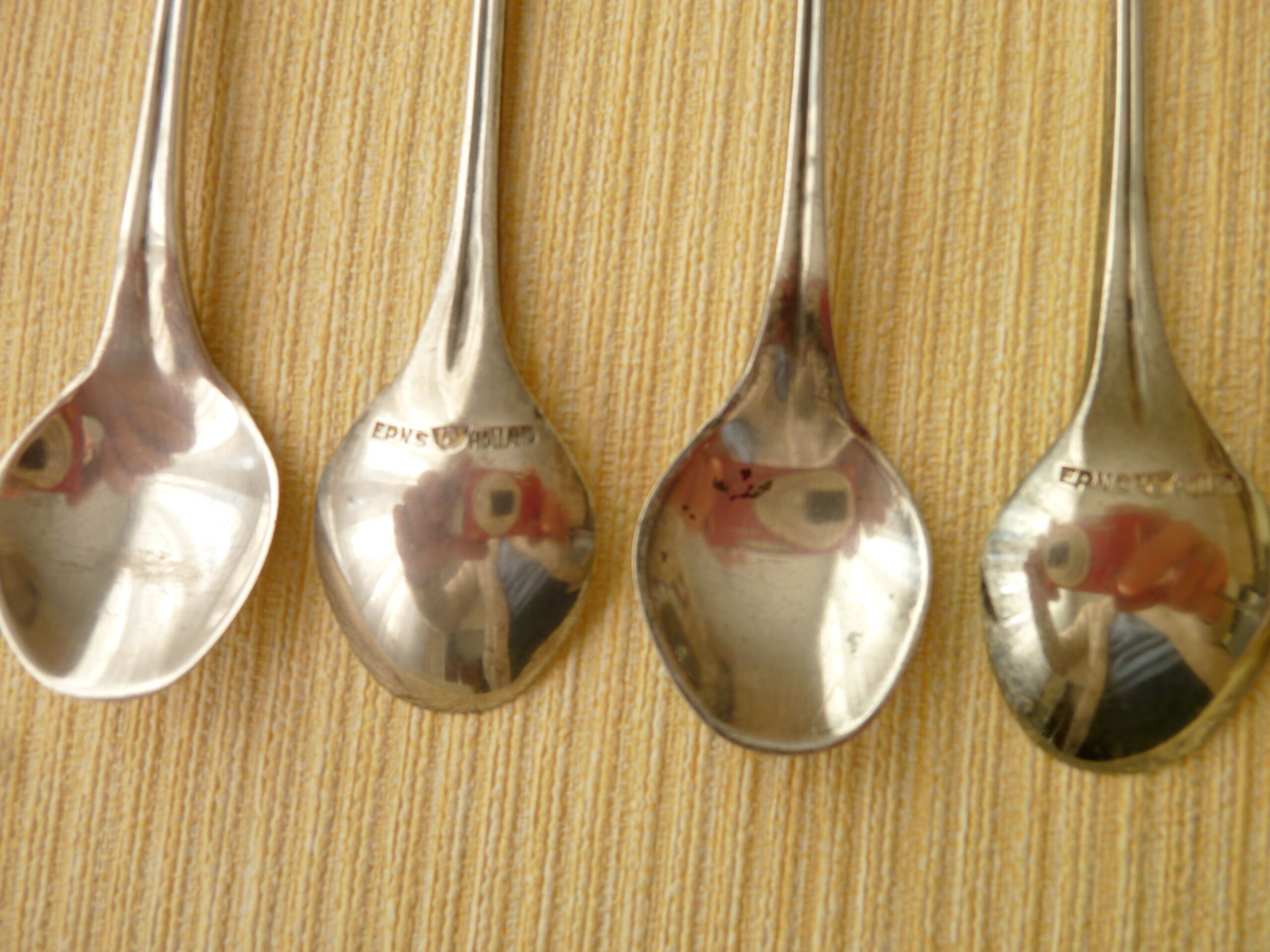 6-spoon-high epNS Silver Plated Cocktail Set