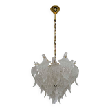 Lustre Mazzega en verre de Murano moderne du milieu du siècle, années 1970