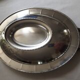 Silver metal dish