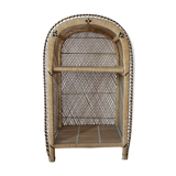 Vintage Emmanuelle rattan shelf