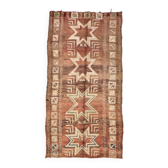 Moroccan rug Zemmour beige - 296 x 146 cm