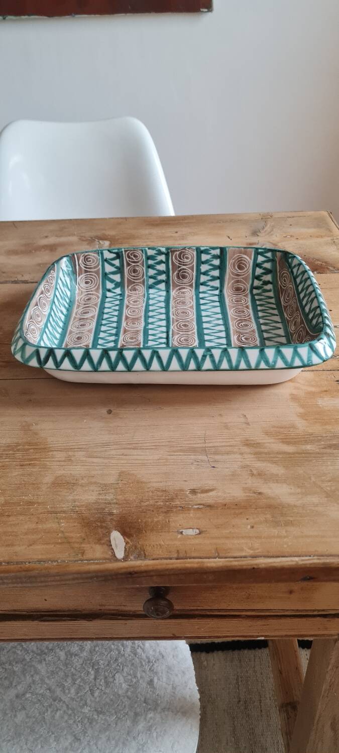 8 Plate Robert Picault Vallauris 1960