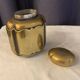 70s oriental style silver brass bottle