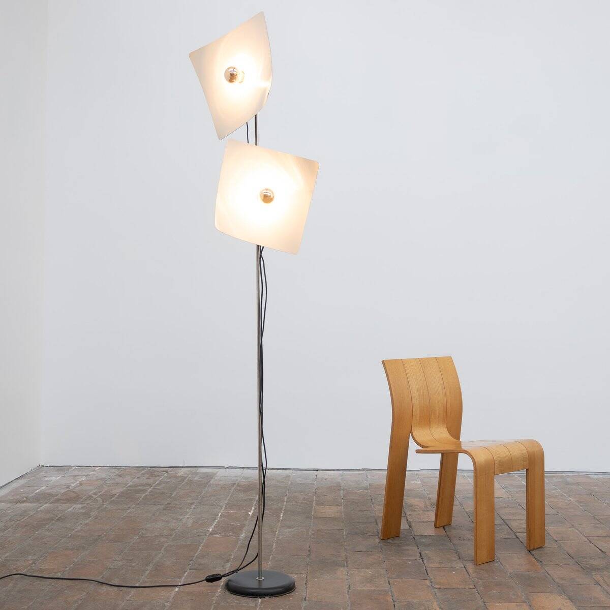 Lampe de sol italienne vintage de Selenova, 1970