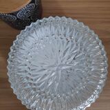 Period glass ceiling lamp