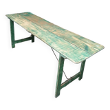 Folding wooden table long 200cm