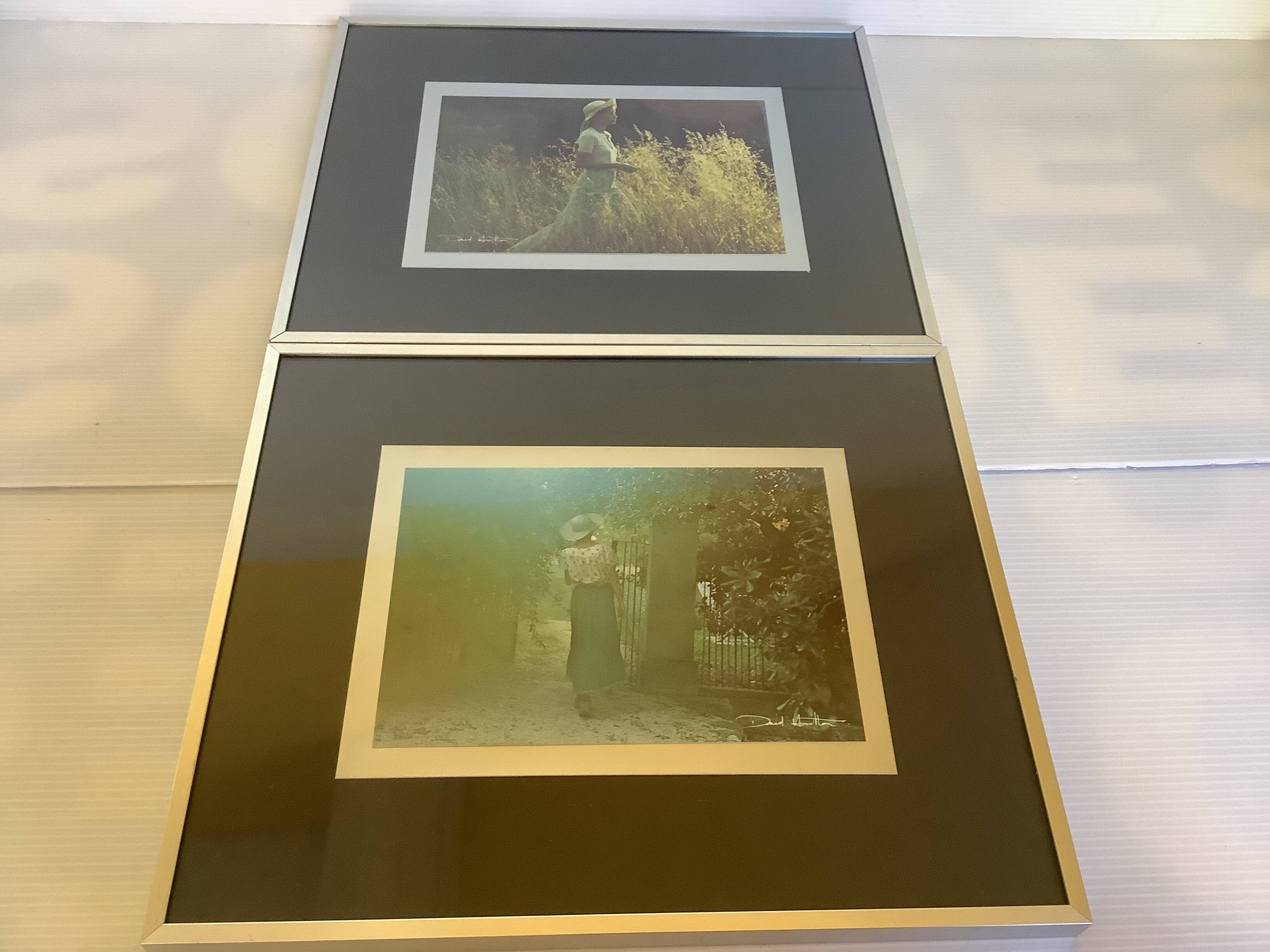 Paire de cadres David Hamilton