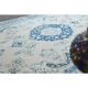 1970s Vintage Persian Handmade Wool Cotton Beige Area Rug 294x398
