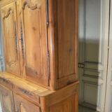 Two-Body Cherrywood Buffet, Perche Region, 19th Century