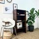 Bibliothèque scandinave en palissandre 60.5 cm