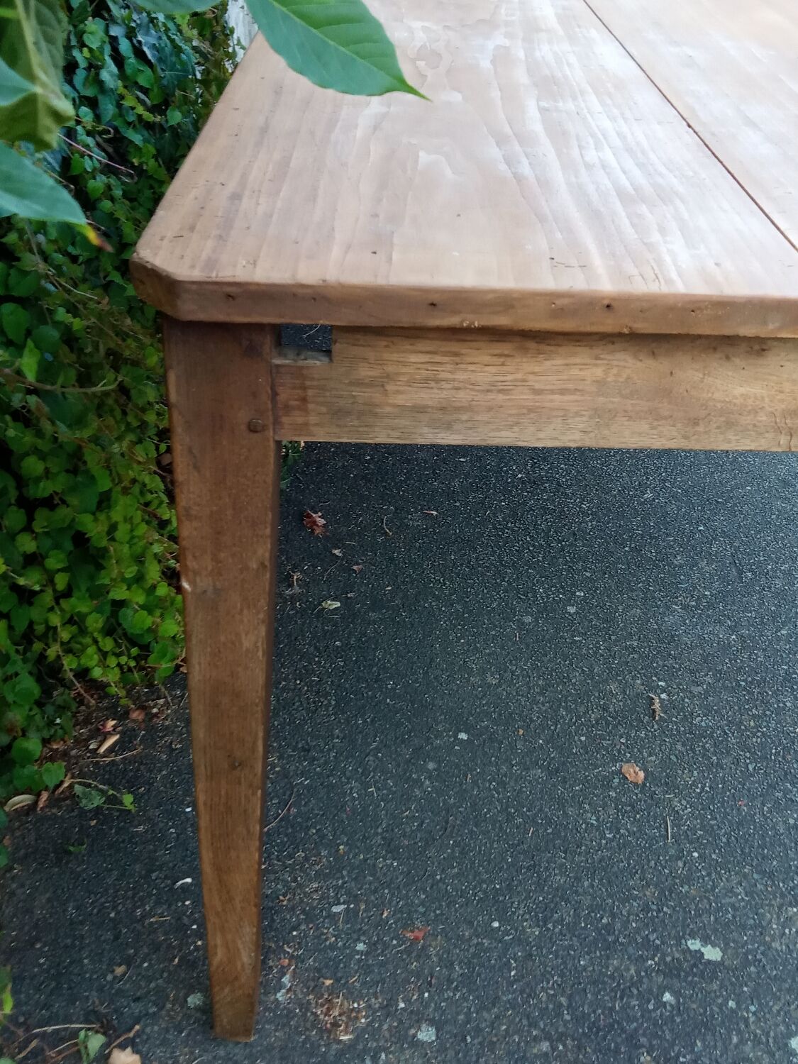Farmhouse table early XXth 200 cm