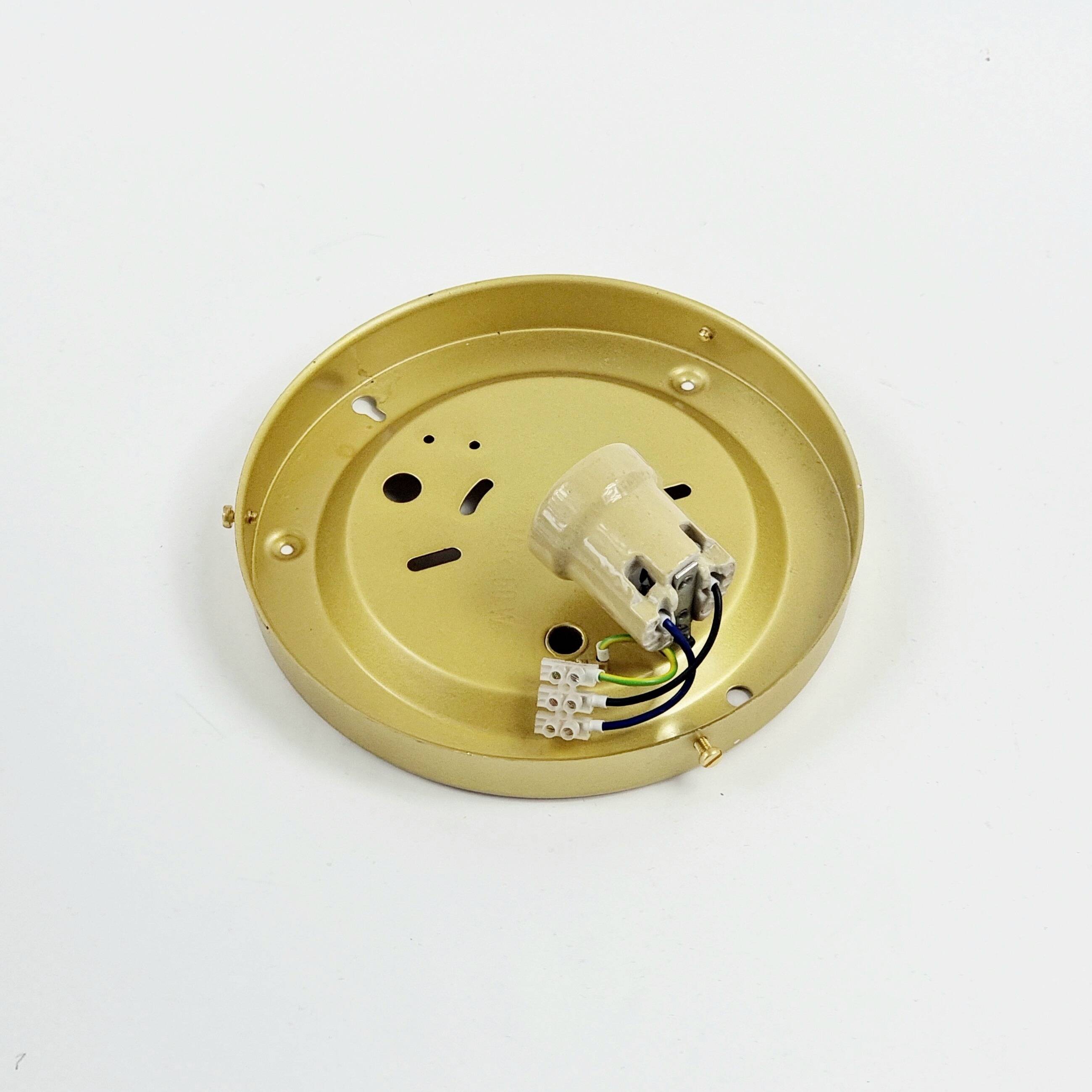 1 of 3 Mid-Century Bubble Glass Wall Lights by H.Tynell for Limburg, 1970s